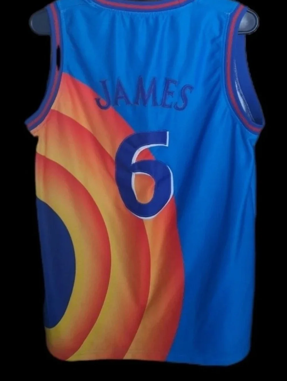 Mystery Sports Card With Lebron James Space Jam Youth Xl Jersey